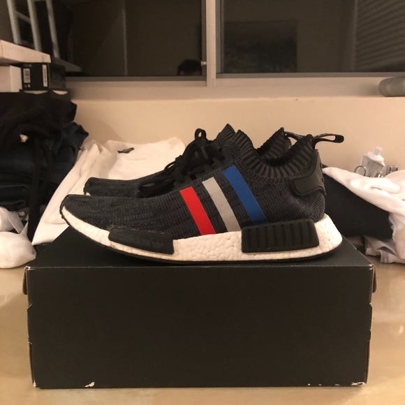 Adidas NMD_R1 Prime Knit 'Tri Color' - Picture 1 of 1